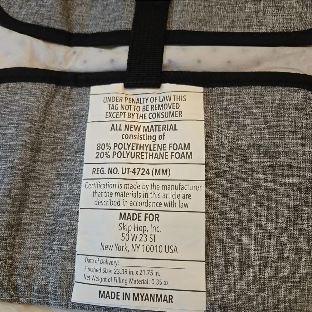 NWOT SKIP*HOP changing pad